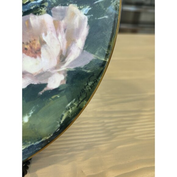 Beautiful Royal Doulton Hahn Vidal Dreaming Lotus Collector Plate 2375/15000 - Picture 4 of 6